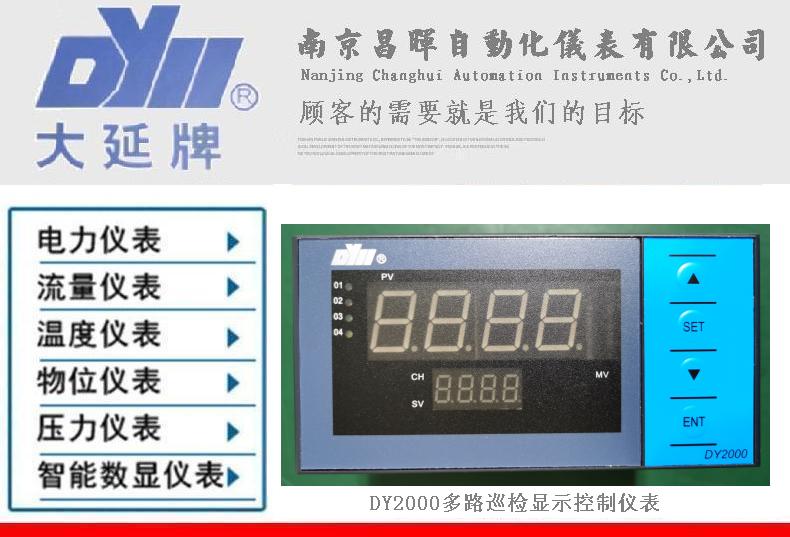 DY2000、DY21D0208，DY28D0108、DY29D0108、DY21D1008、東輝儀表、多通道巡檢儀